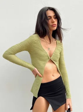 Nowell Long Sleeve Top Green