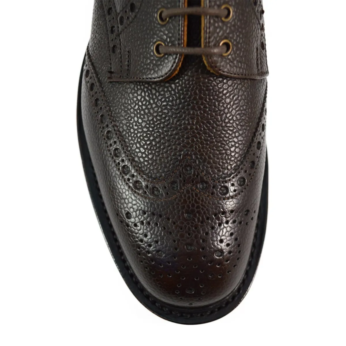 NPS Wilson Brogue Shoes - Walnut Grain Itshide Sole