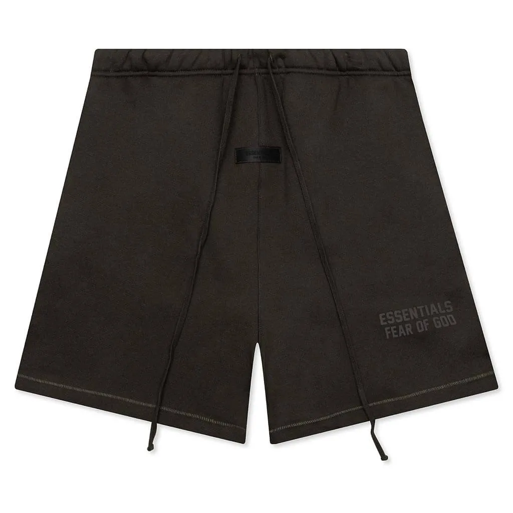 Off Black Sweatshorts