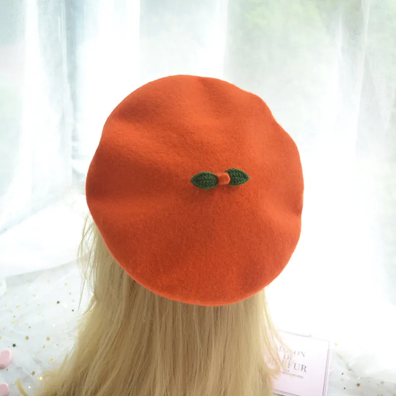 Orange Beret - AN ORANGE BY51019