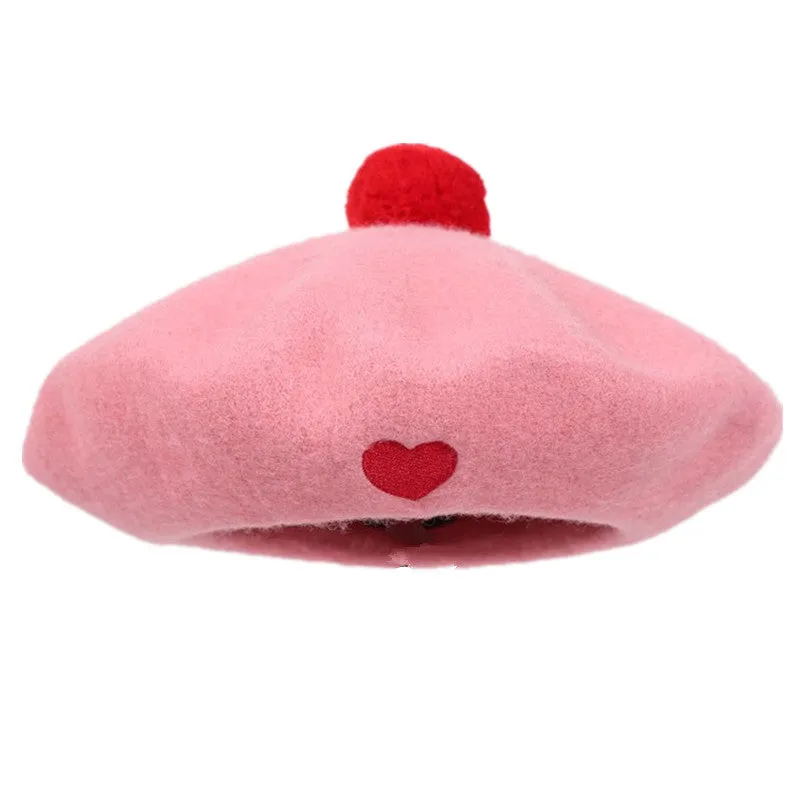 Pink Love Beret BY51027