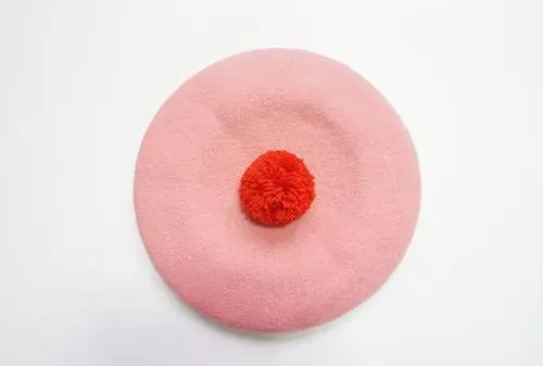 Pink Love Beret BY51027