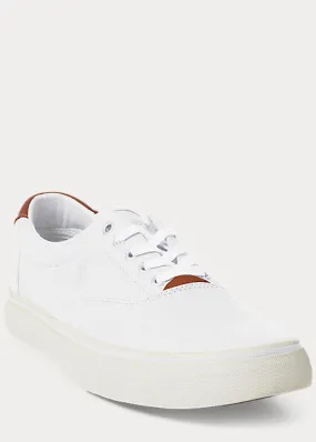 Polo Ralph Lauren Thornton Canvas Low-Top Sneakers, White