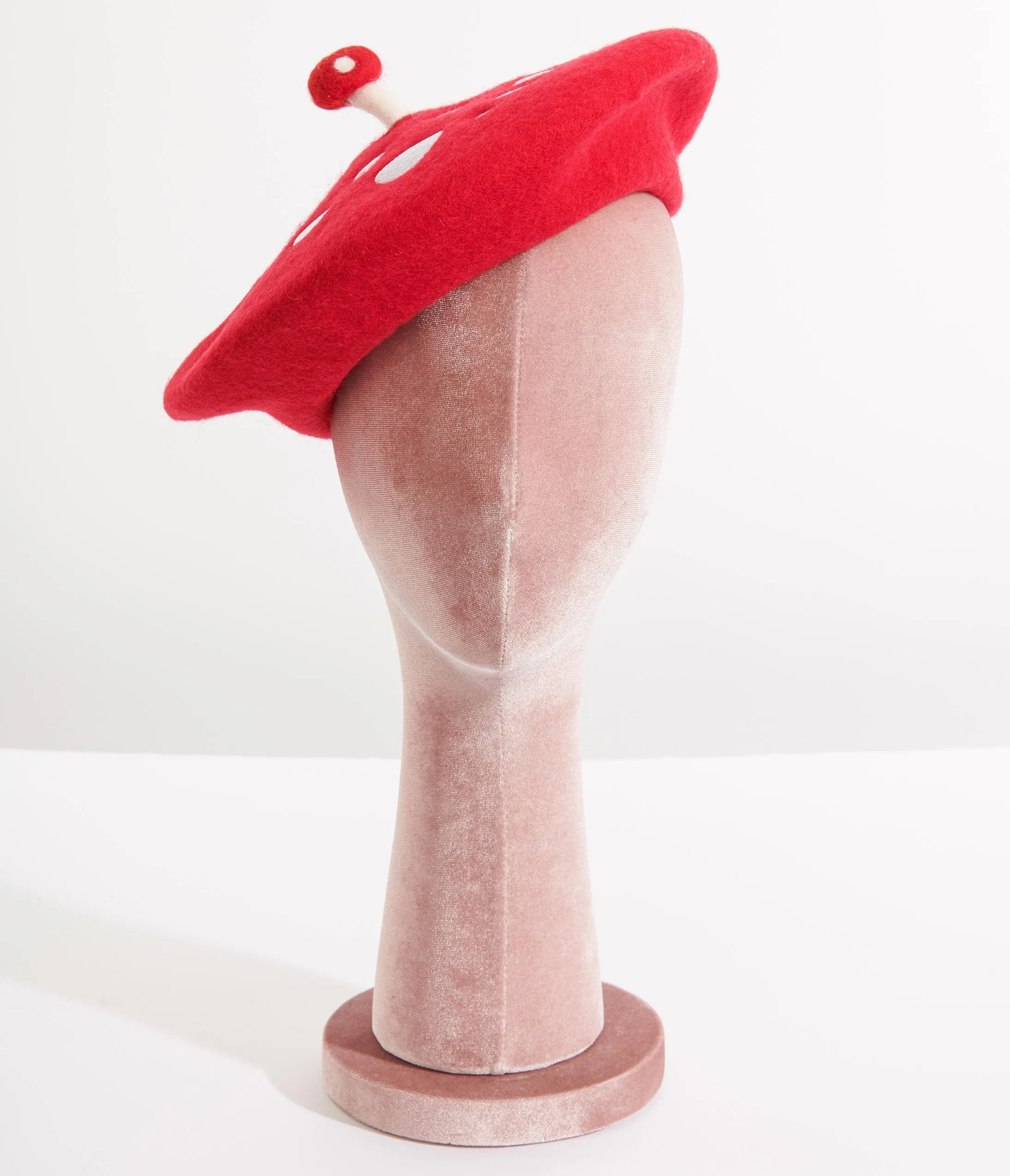 Red and White Mushroom Beret for Sale - Find the Perfect Mushroom Beret at a Great Price