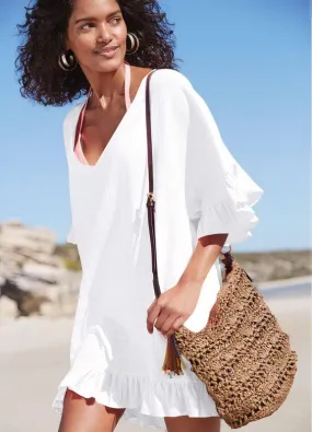 Ruffle Cover-Up: Ruffled Beachwear for Women