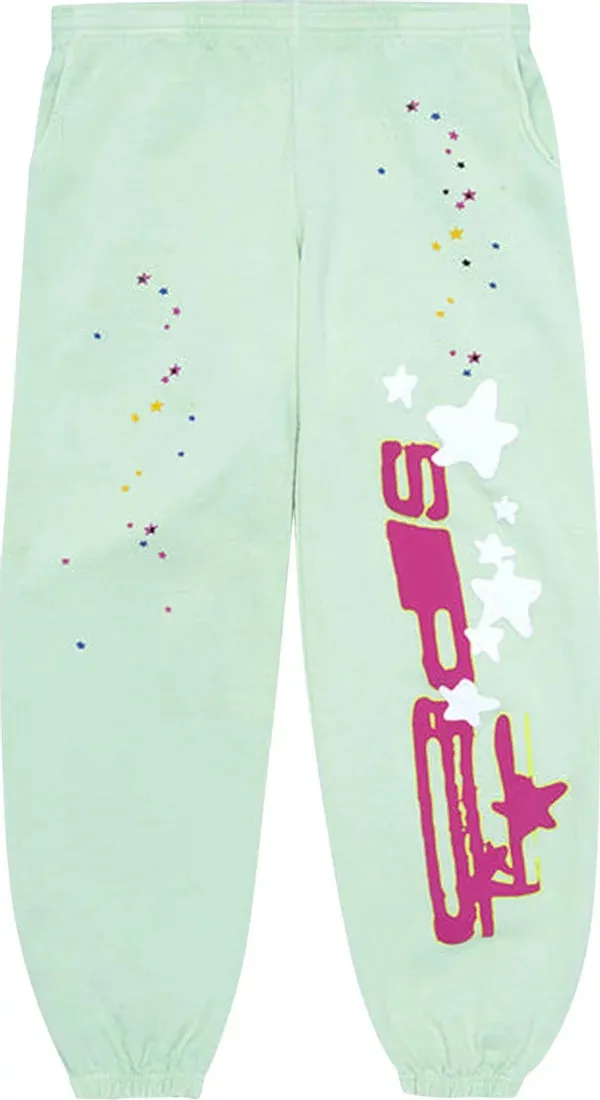 Spider Mint Sweatpants