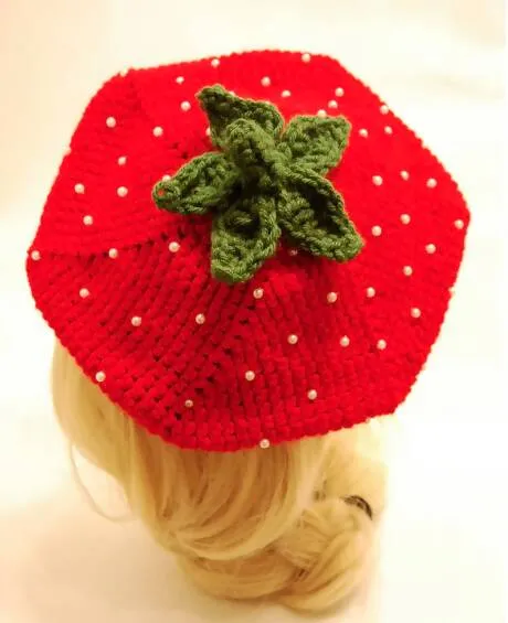 Strawberry Beret