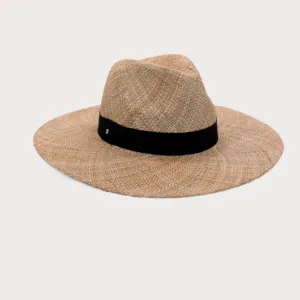 Stylish Woven Fedora Hat: Burro