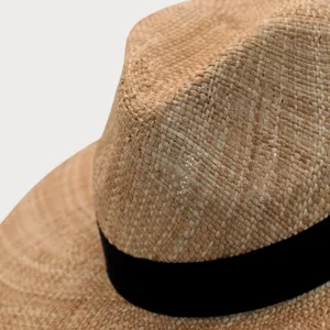 Stylish Woven Fedora Hat: Burro