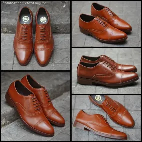 Tan 507-1 Brogue Shoe