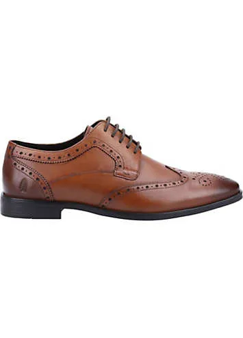 Tan Elliot Brogue Shoes by Hush Puppies | Look Again