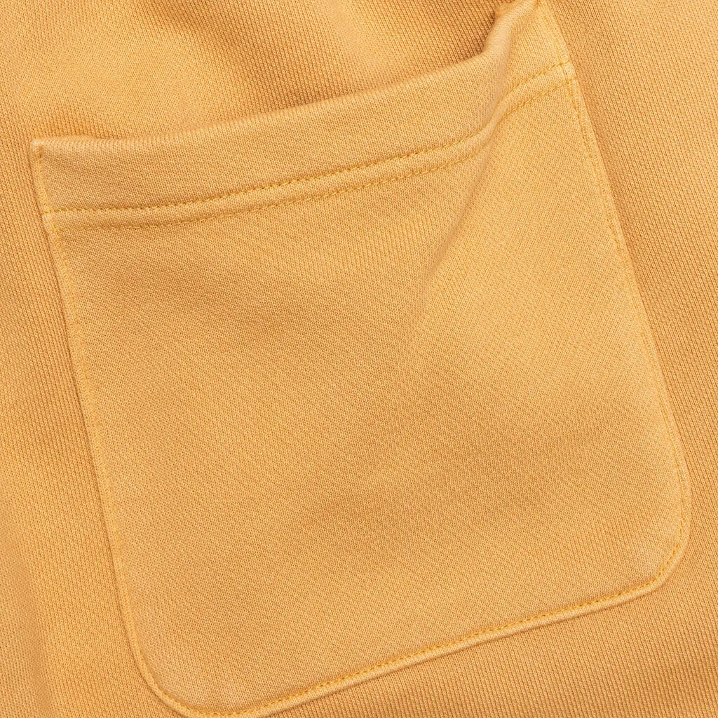 Tan Heart Logo Sweatshort.