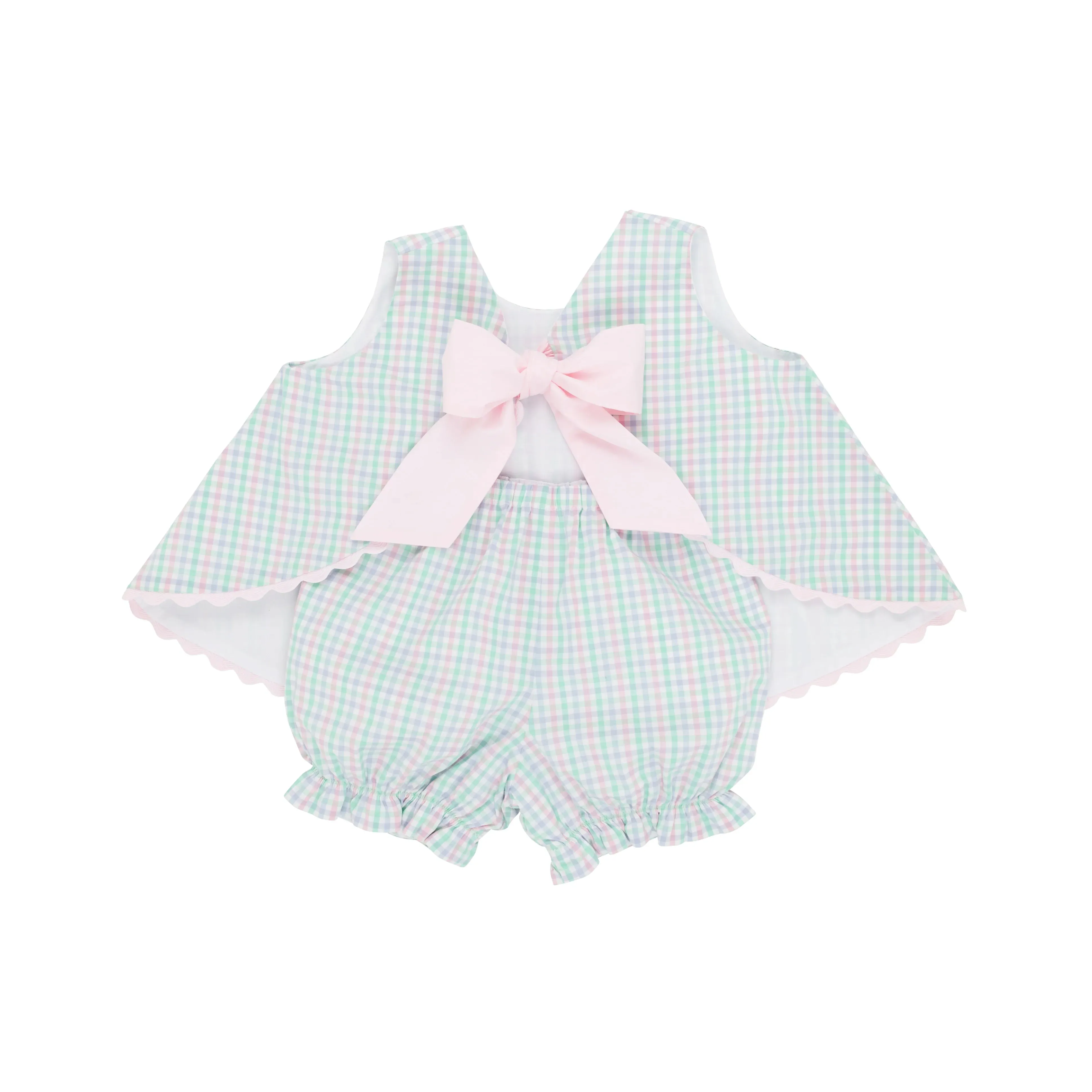 The Beaufort Bonnet Company - Sir Proper's Preppy Plaid Susanne Swing Top Set - Ric Rac