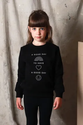 Tiny Tribe Good Day Sweat Top - Size 7 year - Last Size