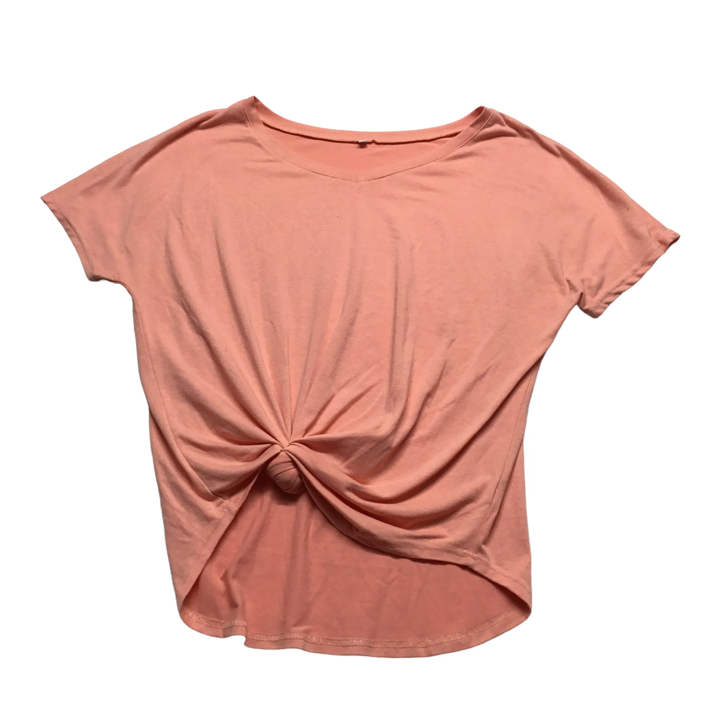 Top Short Sleeve Basic Clothes Mentor Size M.