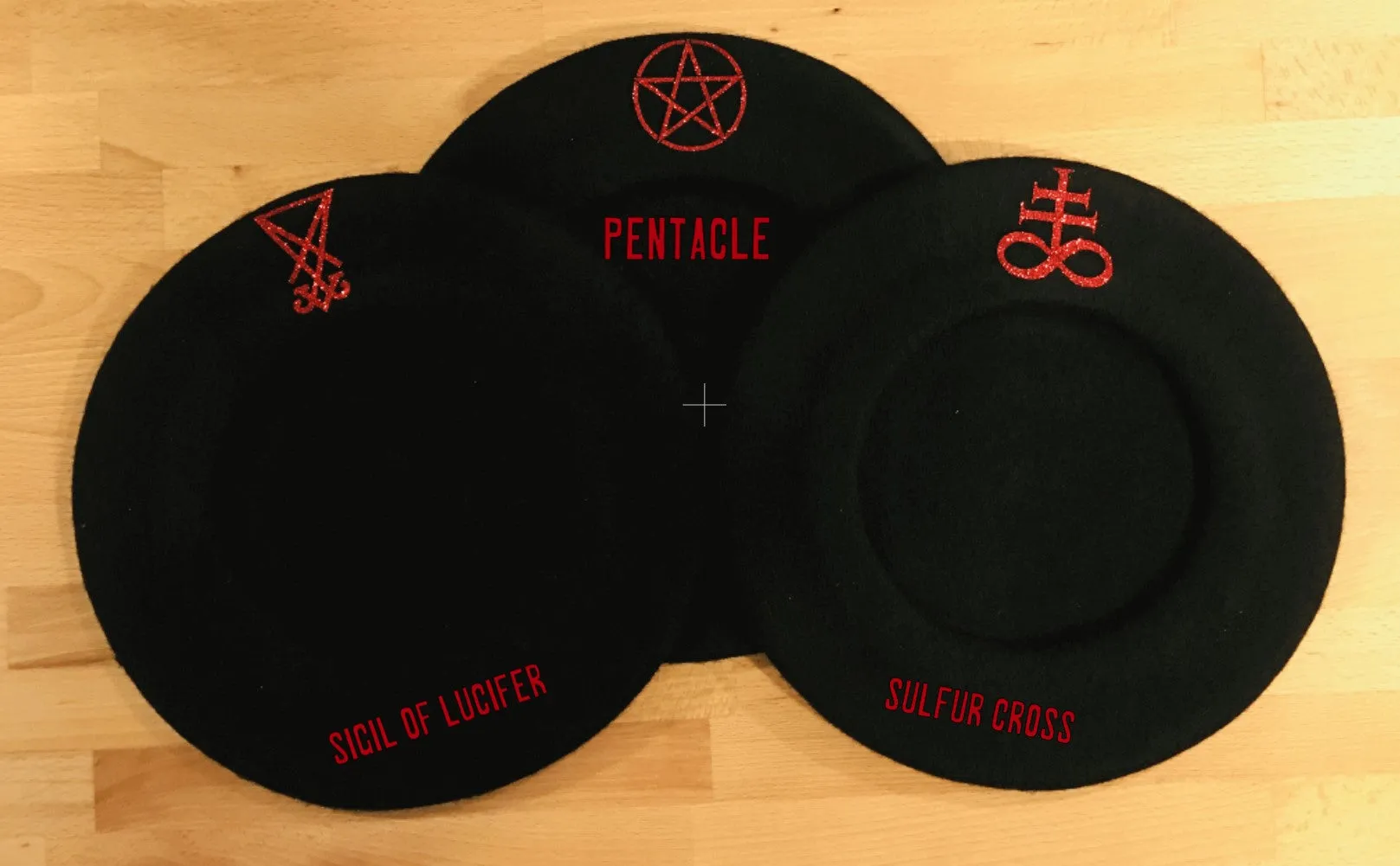 Vegan Beret - Occult Symbols