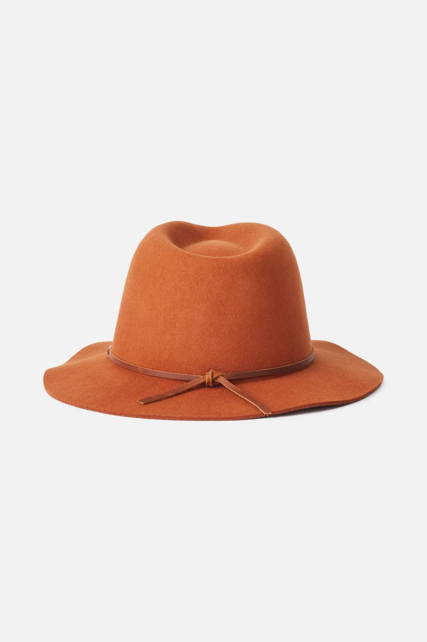 Wesley Fedora - Caramel