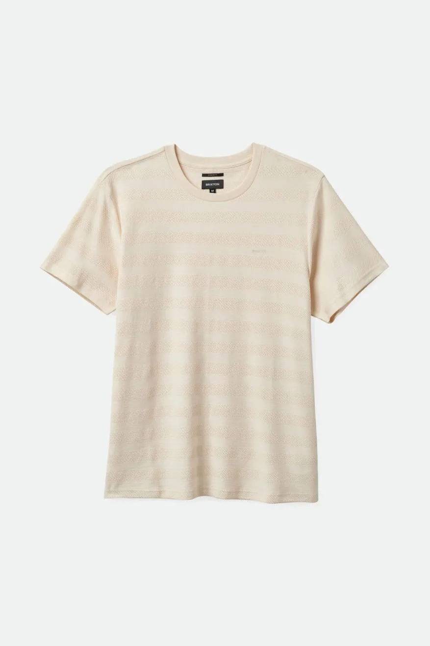 Whitecap City Jacquard Stripe Short Sleeve Tee