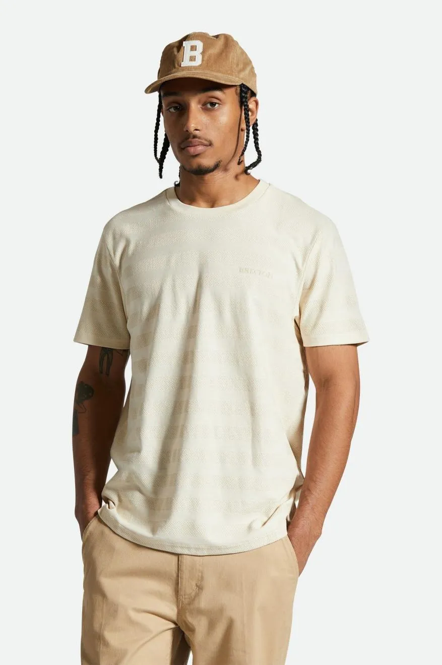 Whitecap City Jacquard Stripe Short Sleeve Tee