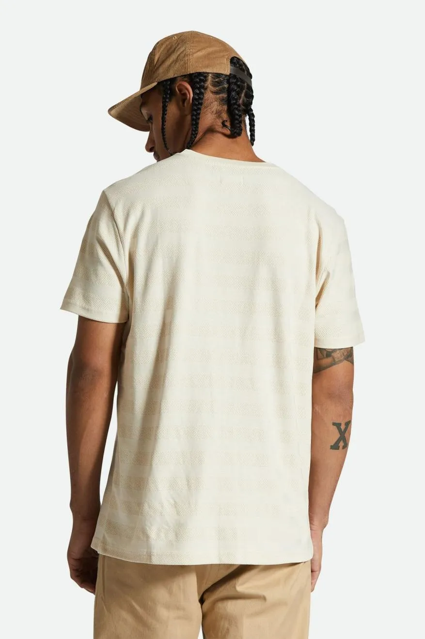 Whitecap City Jacquard Stripe Short Sleeve Tee