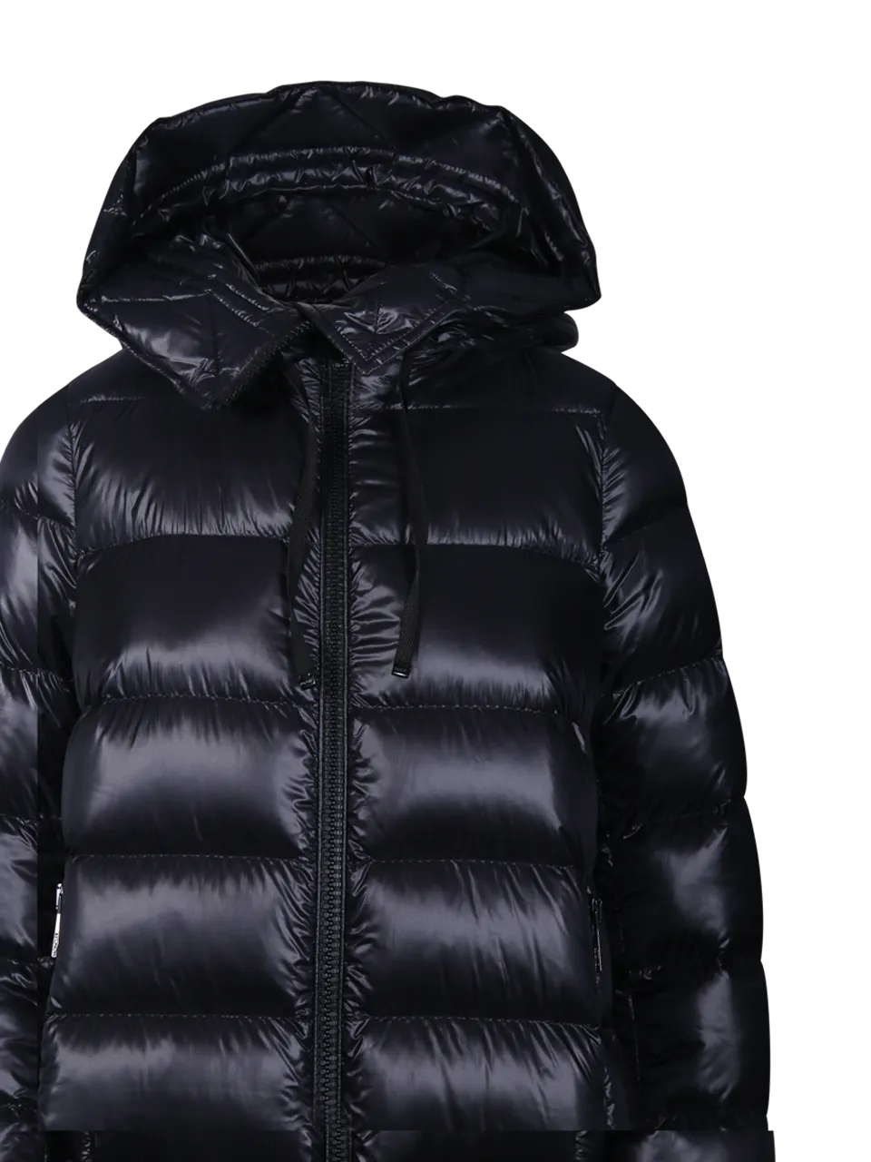 WOMAN MONCLER BLACK POLYAMIDE SUYEN LONG PARKA