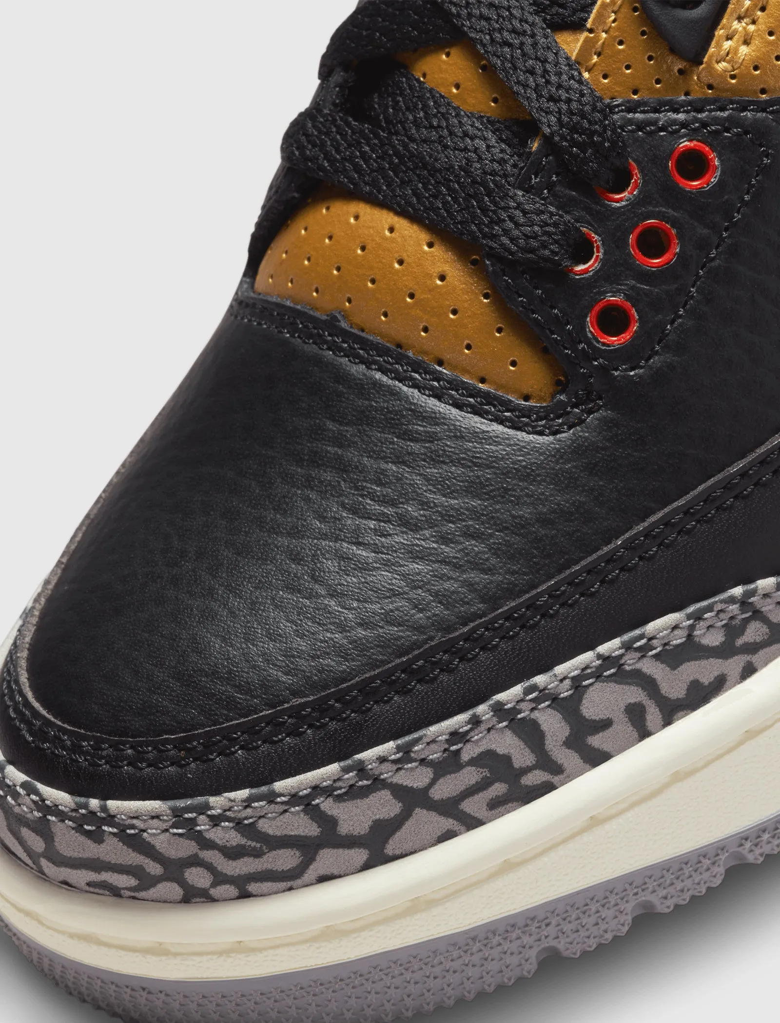 Women's Jordan 3 Retro Black Cement Gold - Top Google SEO Result