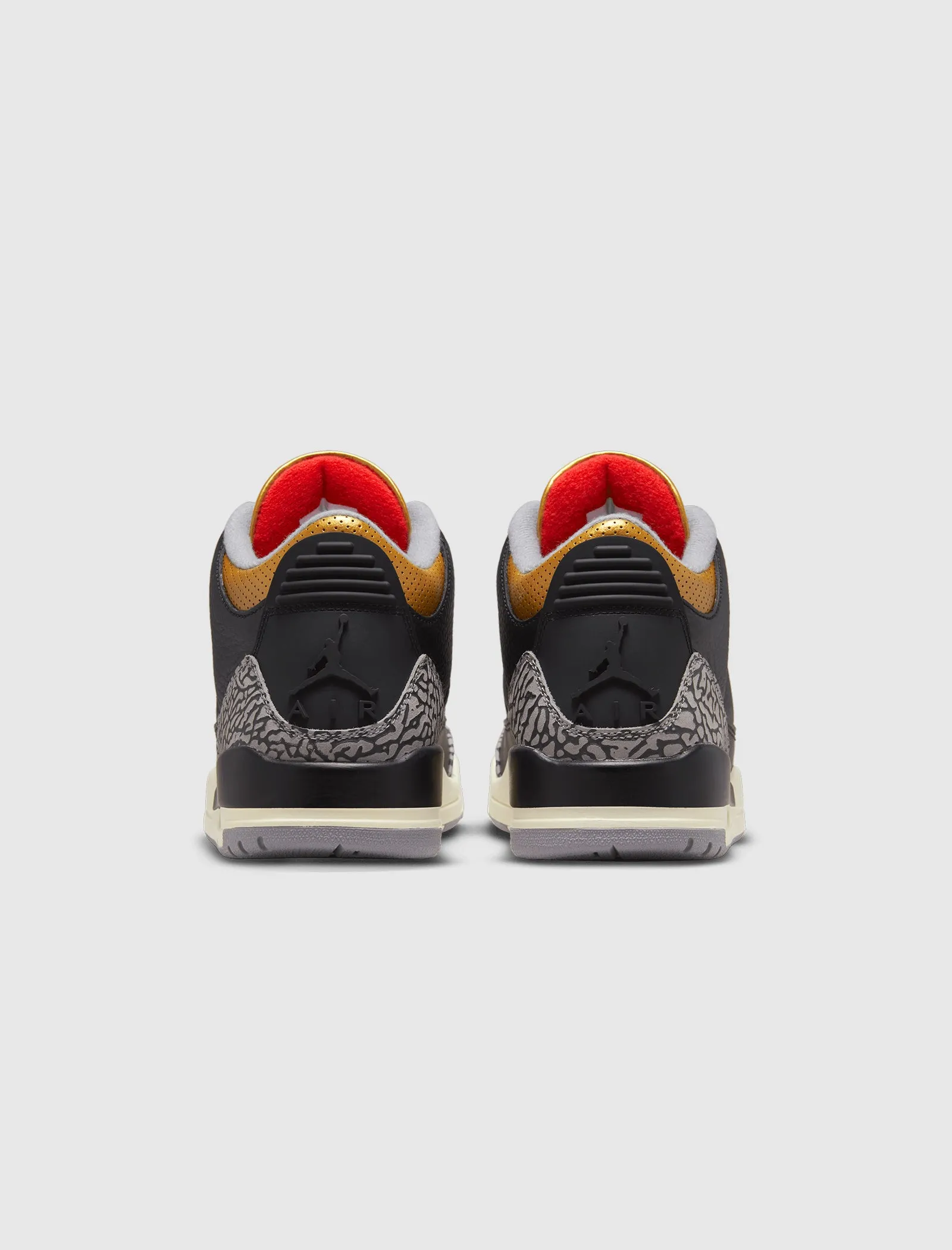 Women's Jordan 3 Retro Black Cement Gold - Top Google SEO Result