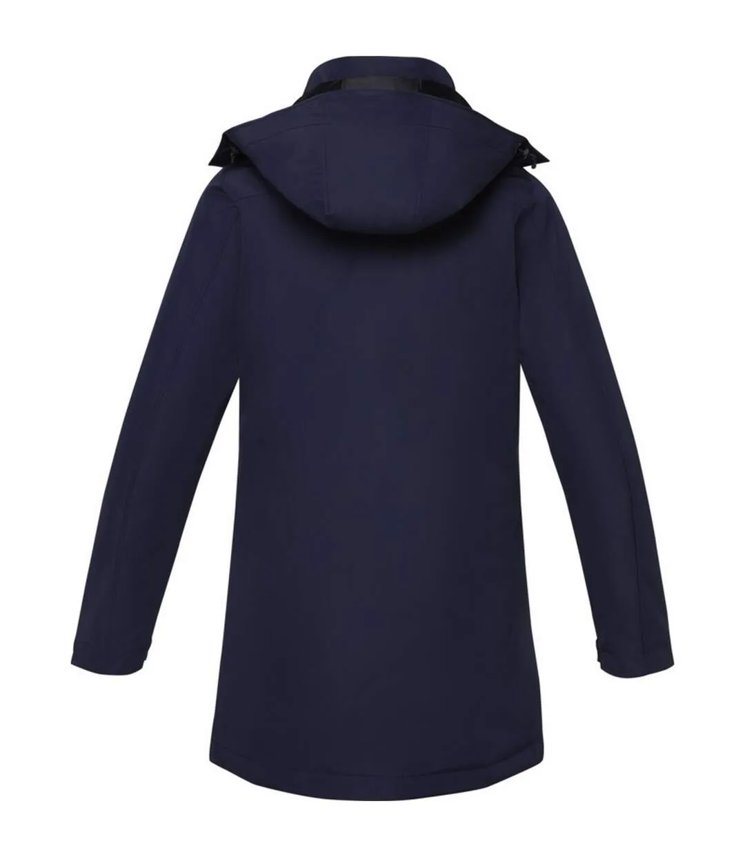 Womens/ladies hardy insulated parka navy Elevate Life