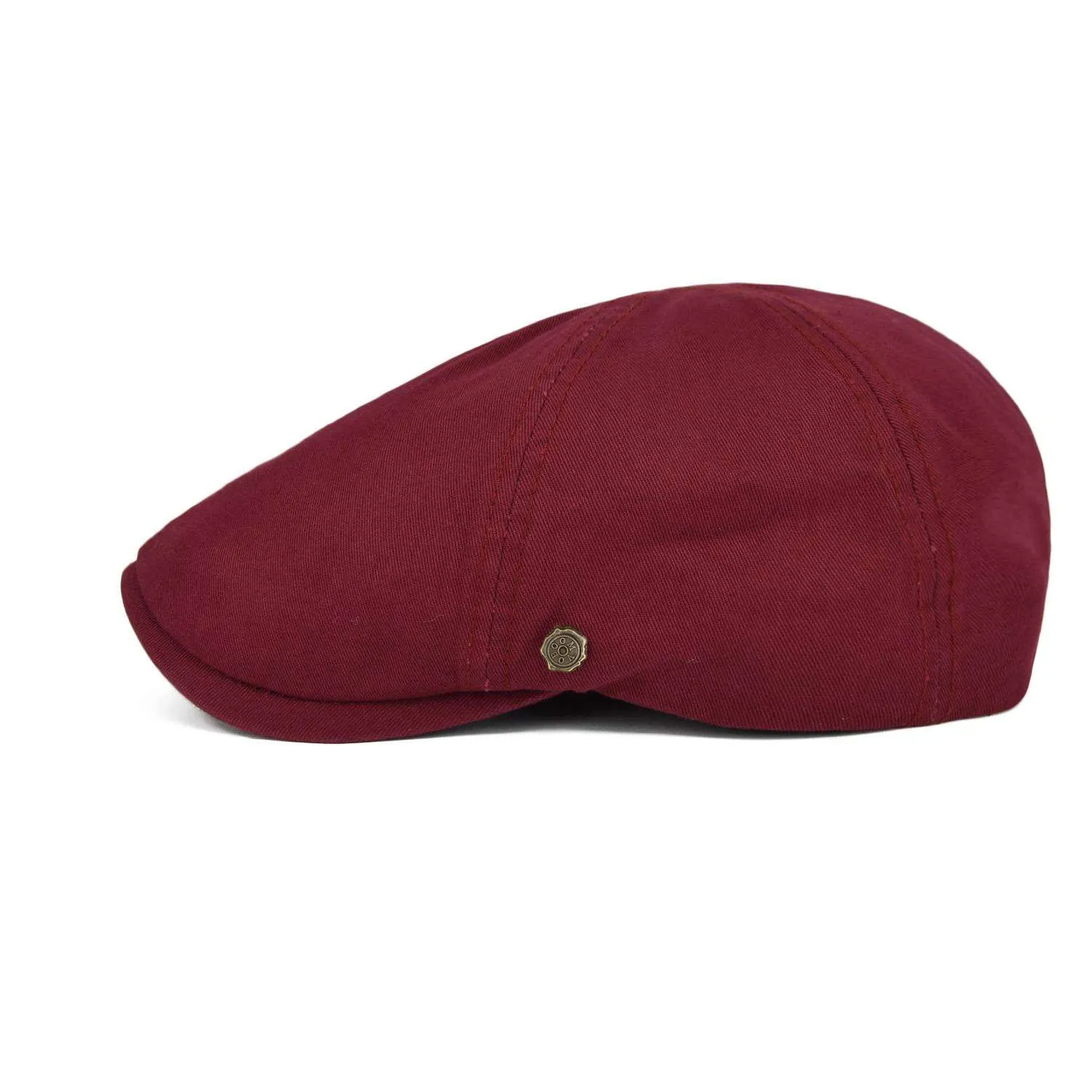 Xituodai Red Summer Cotton Flat Cap Ivy Caps Men Women Burgundy Newsboy Cabbie Driver Solid Color Casual Camouflage Beret 063