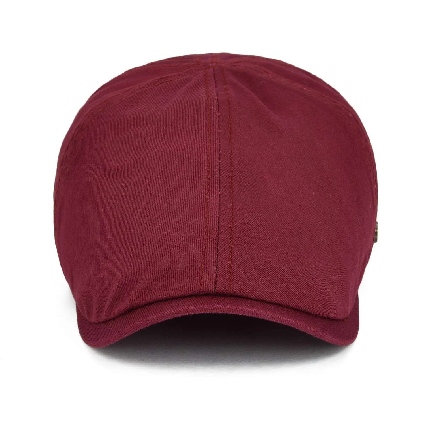 Xituodai Red Summer Cotton Flat Cap Ivy Caps Men Women Burgundy Newsboy Cabbie Driver Solid Color Casual Camouflage Beret 063