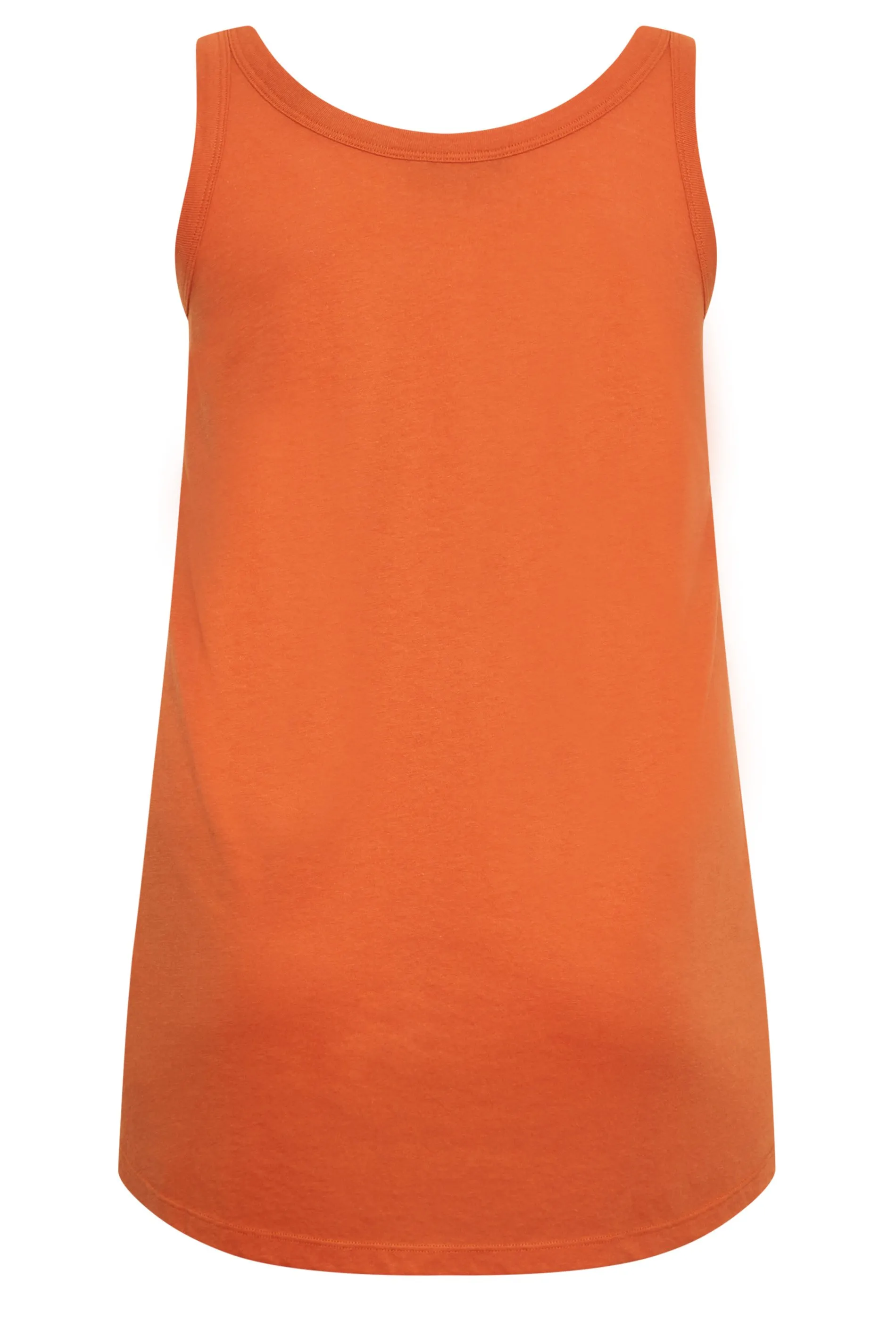 YOURS Curve Rust Orange Vest Top